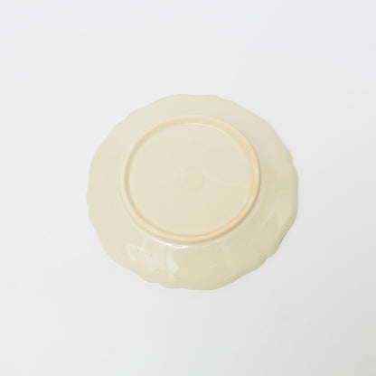 文鳥舎-花リム皿7寸-A