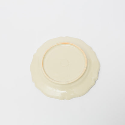 文鳥舎-花リム皿7寸-B