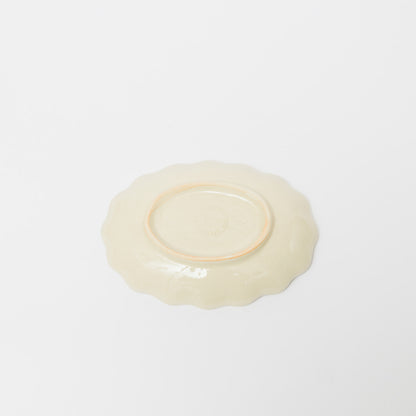 文鳥舎-だ円花皿-A