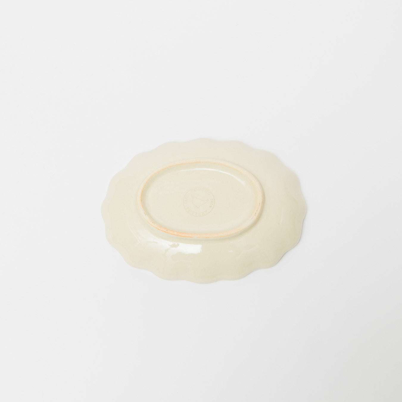 文鳥舎-だ円花皿-B