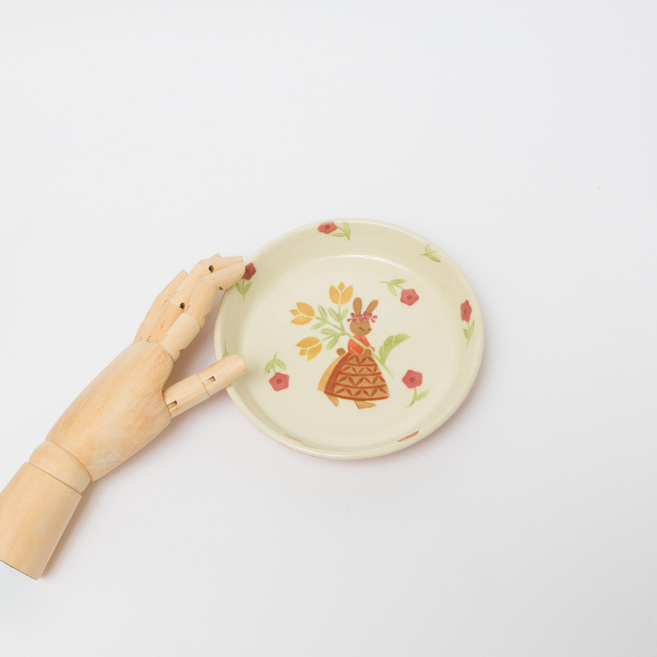 文鳥舎-プレート6寸-A