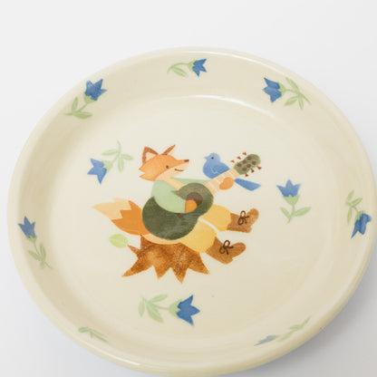 文鳥舎-プレート6寸-B