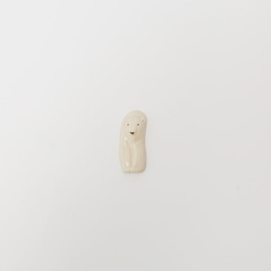 AMETSUCHI 芦田尚美-シロクマ 箸置き-S