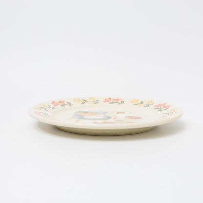 文鳥舎-パスタ皿７寸-C