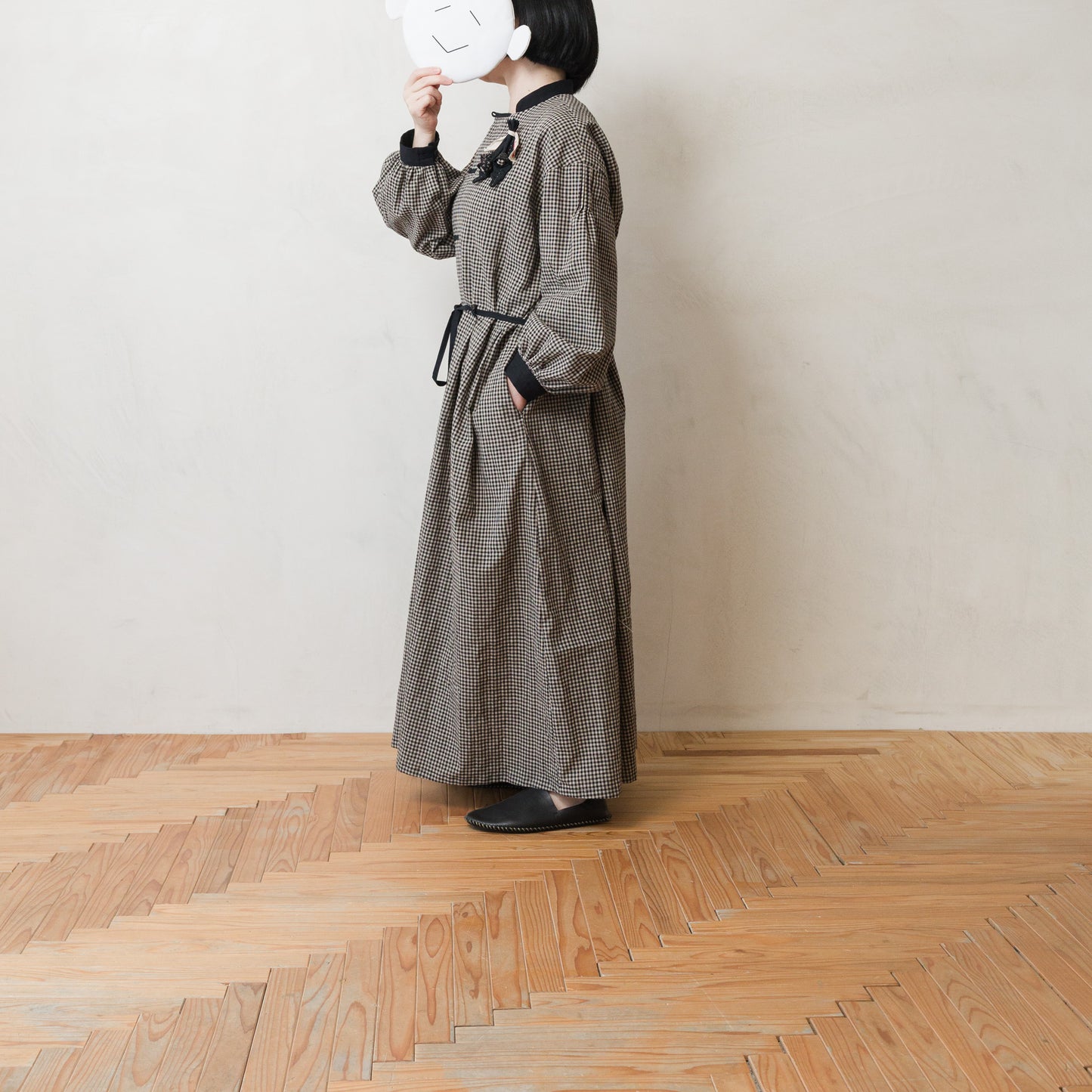 TANSU-Loop Closure Dress-ループクロージャーワンピース