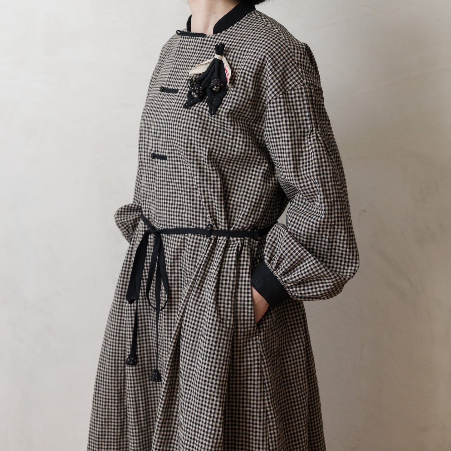 TANSU-Loop Closure Dress-ループクロージャーワンピース