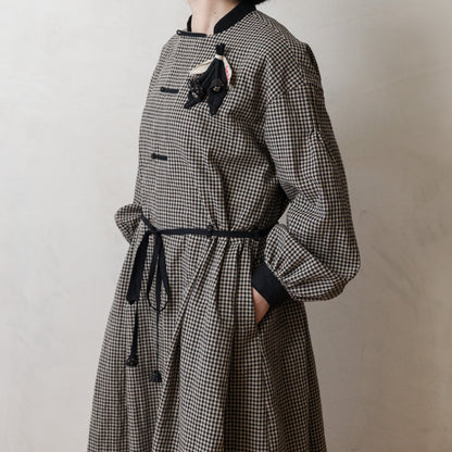 TANSU-Loop Closure Dress-ループクロージャーワンピース