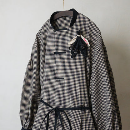 TANSU-Loop Closure Dress-ループクロージャーワンピース