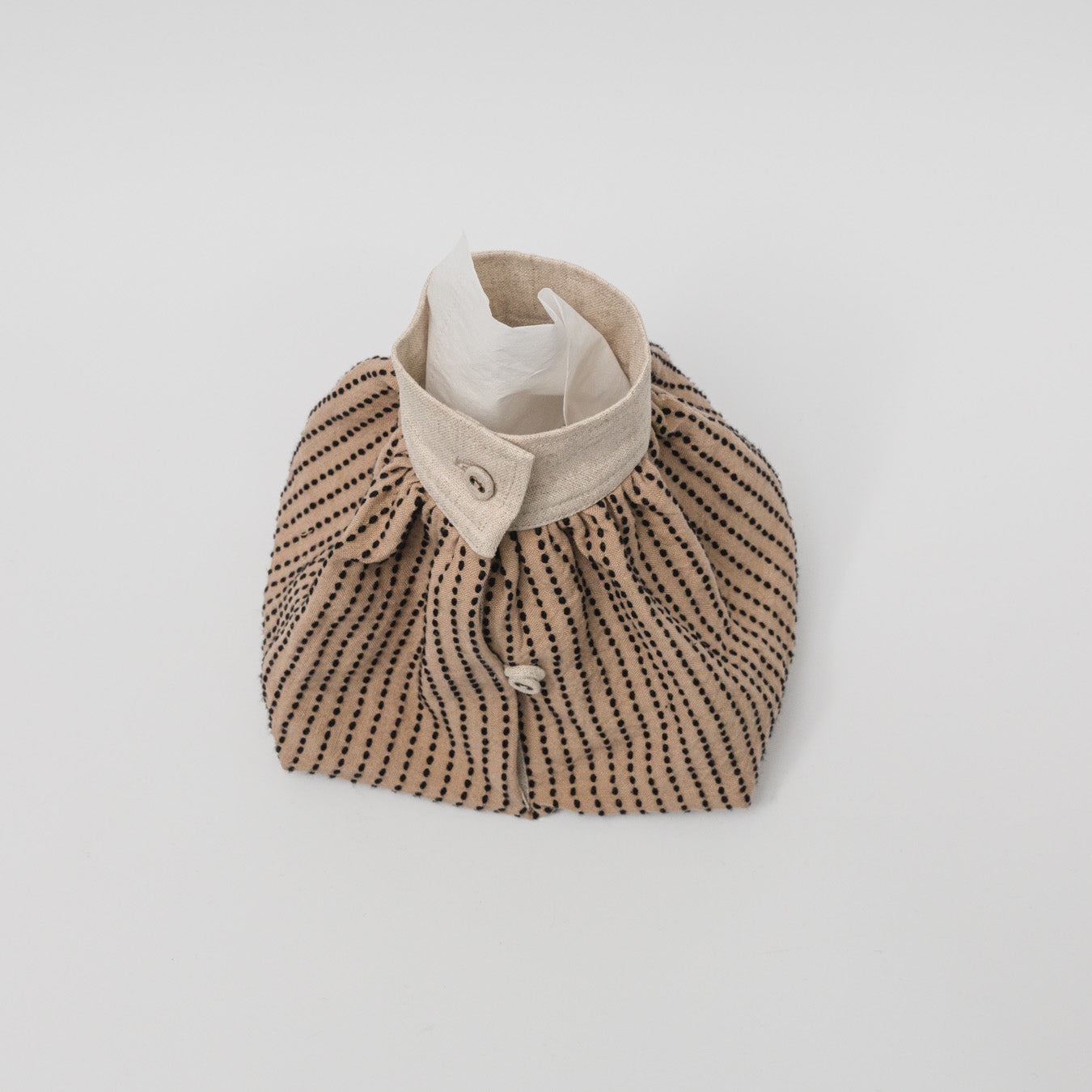 TANSU-カフケース-シルク刺し子-Beige