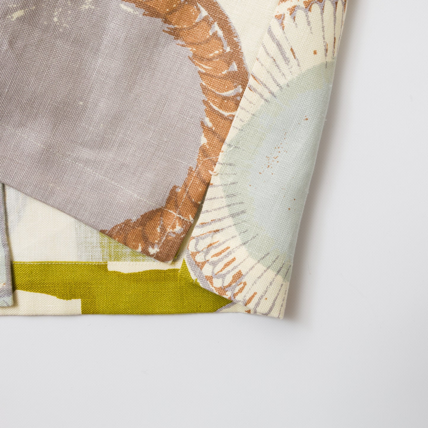 TANSU-半袖オープンカラーシャツ-gochisou textile “丹波立杭焼"