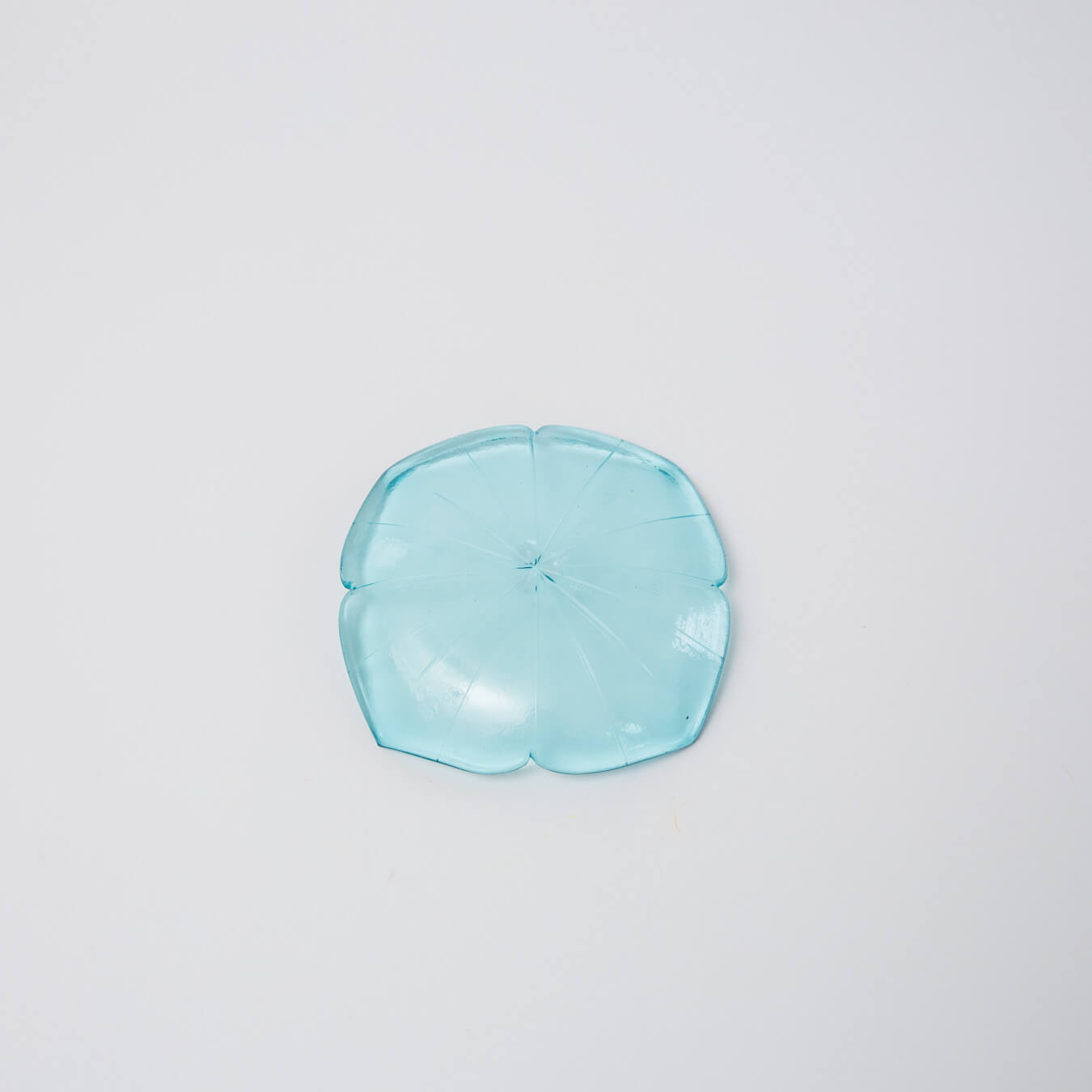 Sasaki shoko Glass works-花形中鉢-4