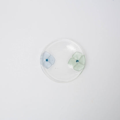 Sasaki shoko Glass works-丸小皿-1