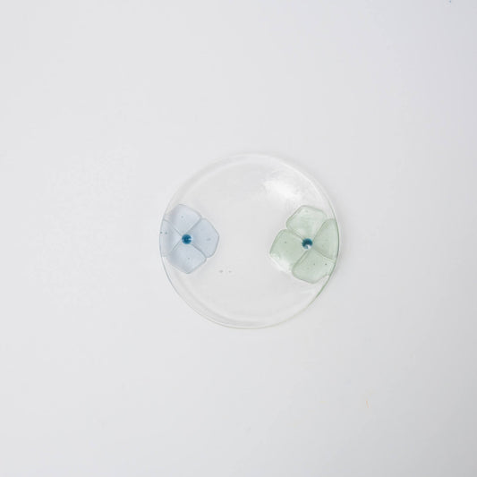 Sasaki shoko Glass works-丸小皿-1