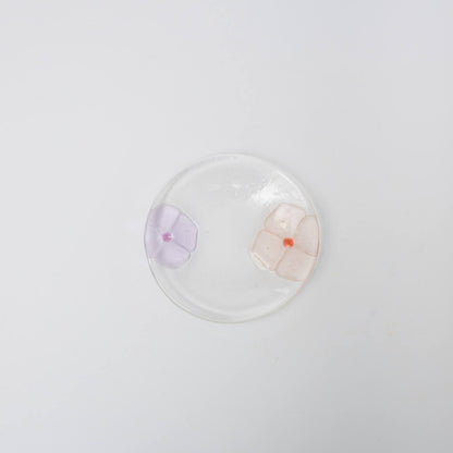 Sasaki shoko Glass works-丸小皿-3