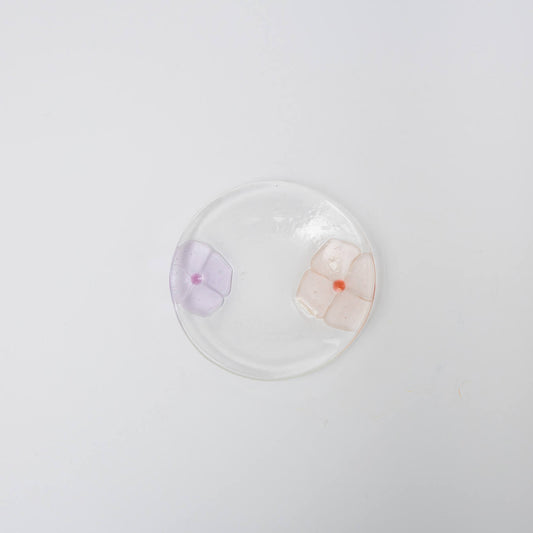 Sasaki shoko Glass works-丸小皿-3