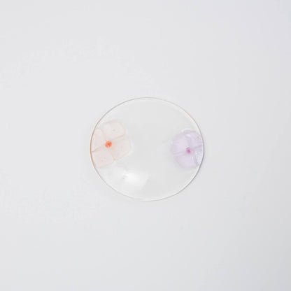 Sasaki shoko Glass works-丸小皿-3