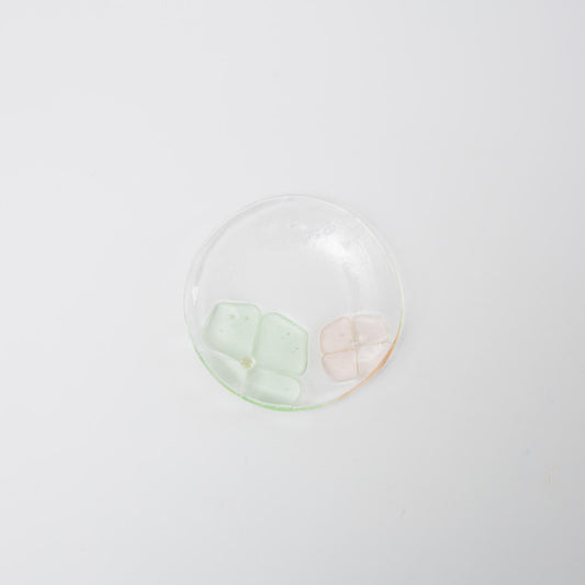 Sasaki shoko Glass works-丸小皿-6