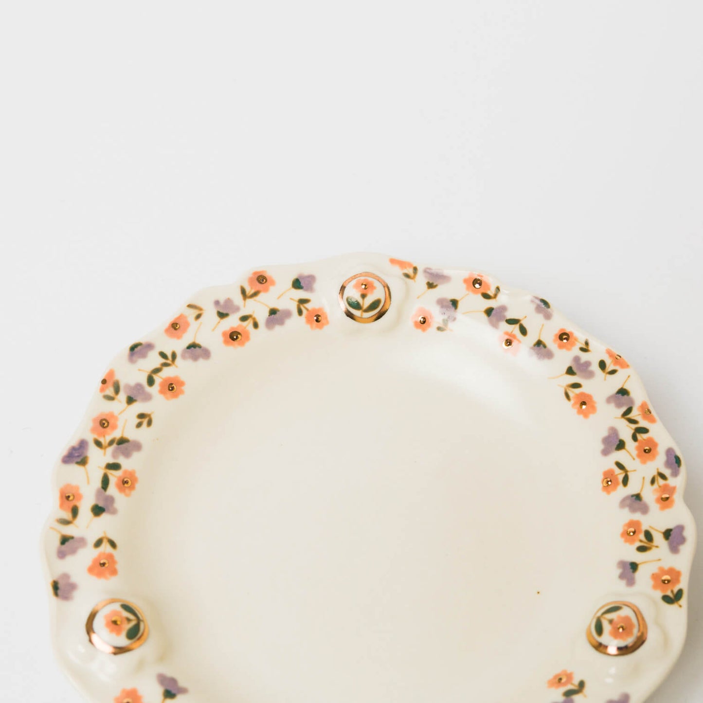 荒井彩乃-レリーフ金彩皿-3