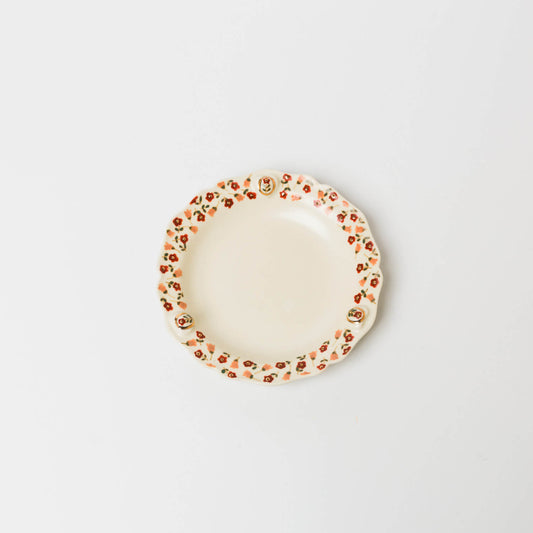 荒井彩乃-レリーフ金彩皿-4