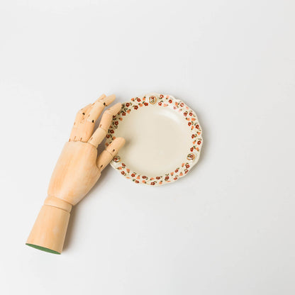 荒井彩乃-レリーフ金彩皿-4