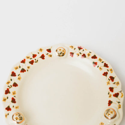 荒井彩乃-レリーフ金彩皿-5