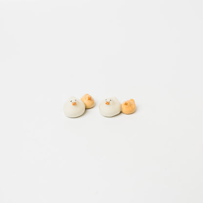 荒井彩乃-親子アヒルの箸置き