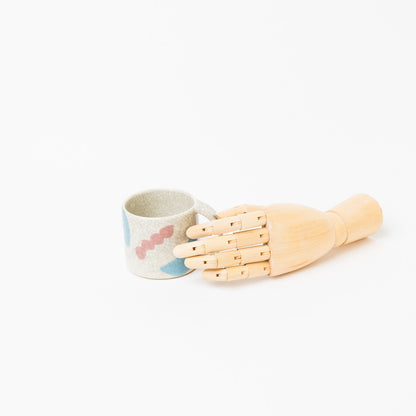 Reiko Egawa ceramic works-マグカップS-white-1