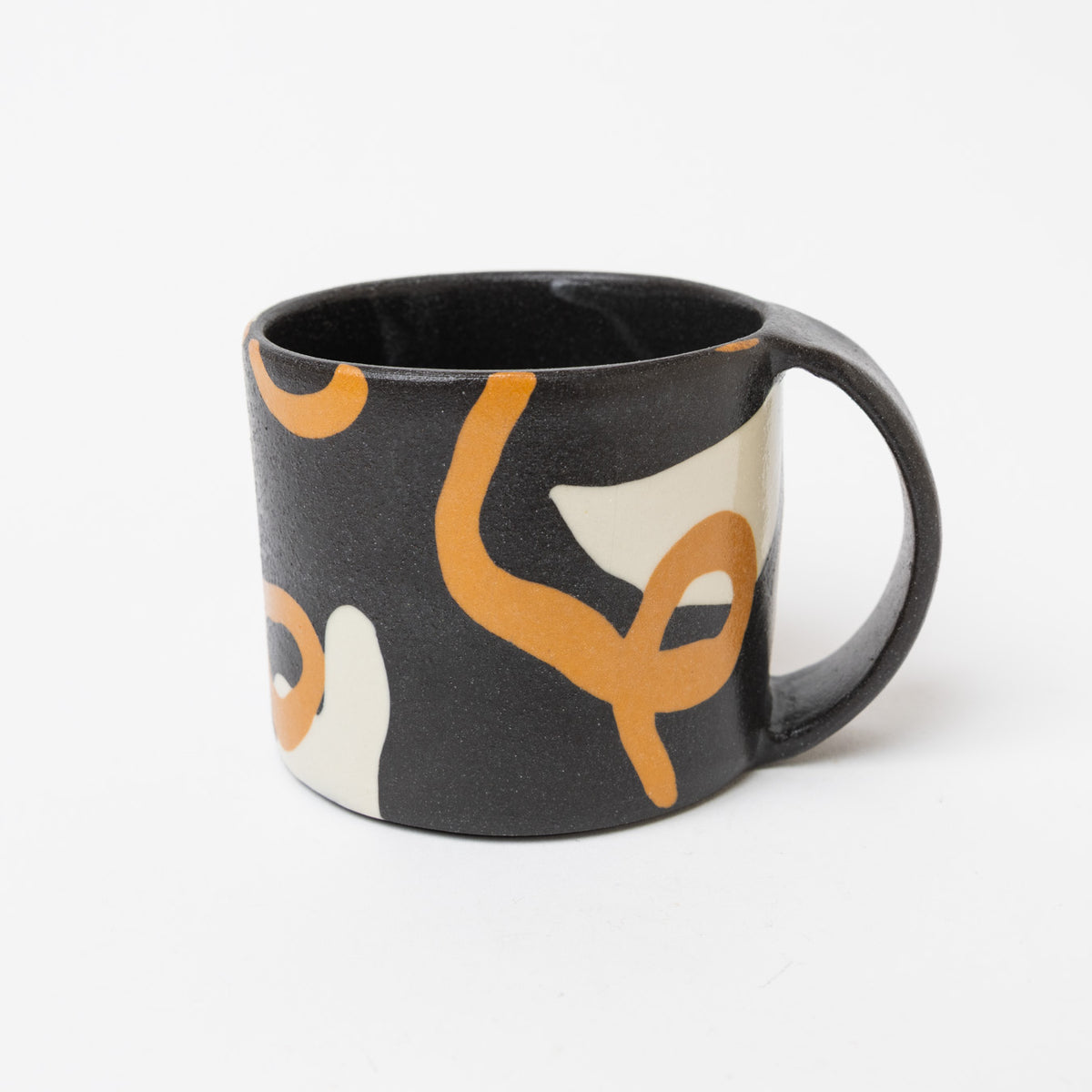 Reiko Egawa ceramic works-マグカップS-black-1