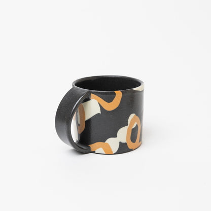 Reiko Egawa ceramic works-マグカップS-black-3