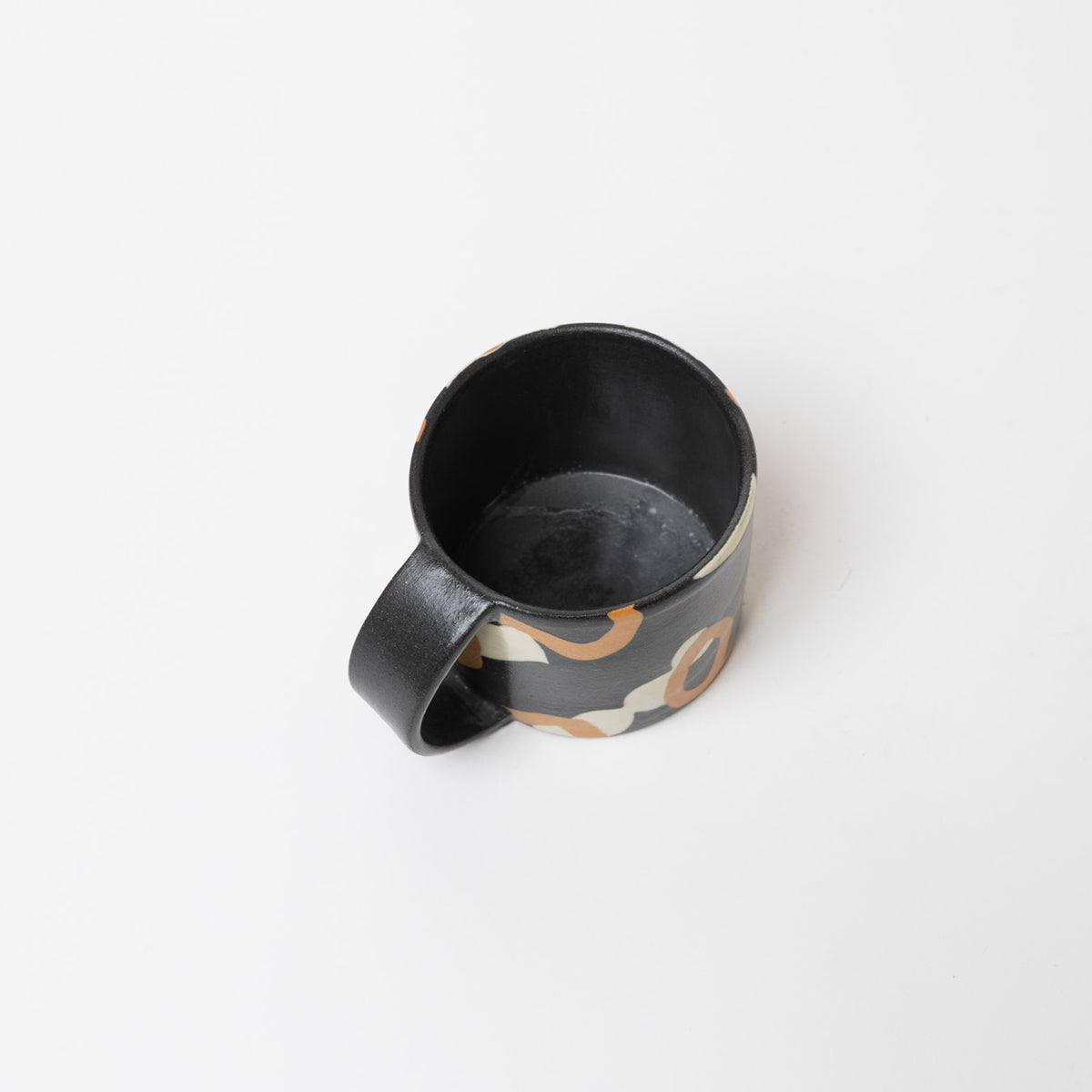Reiko Egawa ceramic works-マグカップS-black-3