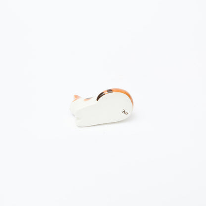 峰村ゆか-香箱座り猫の置物・箸置き-2