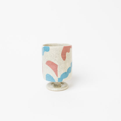 Reiko Egawa ceramic works-ゴブレット-white-1