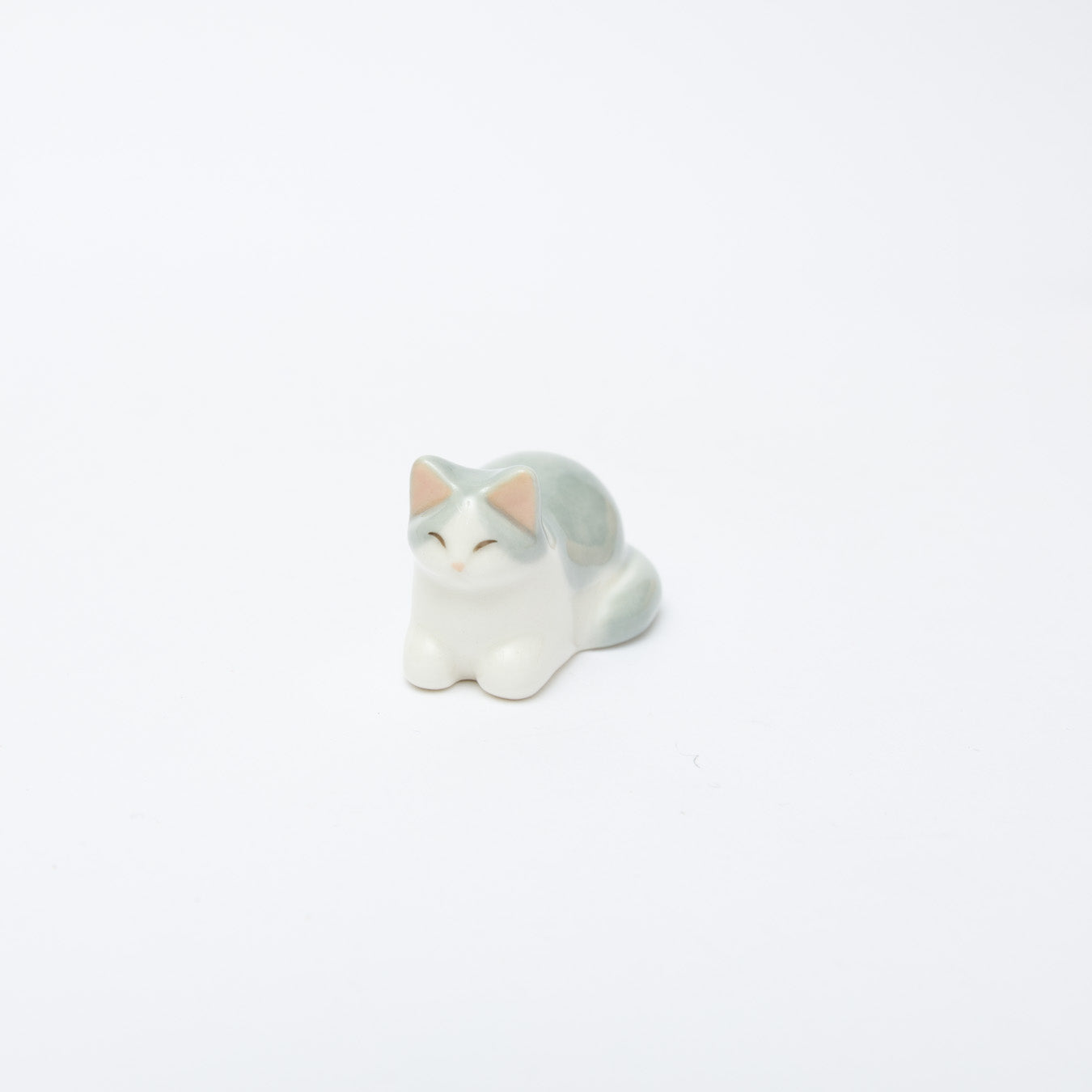 峰村ゆか-香箱座り猫の置物・箸置き-5