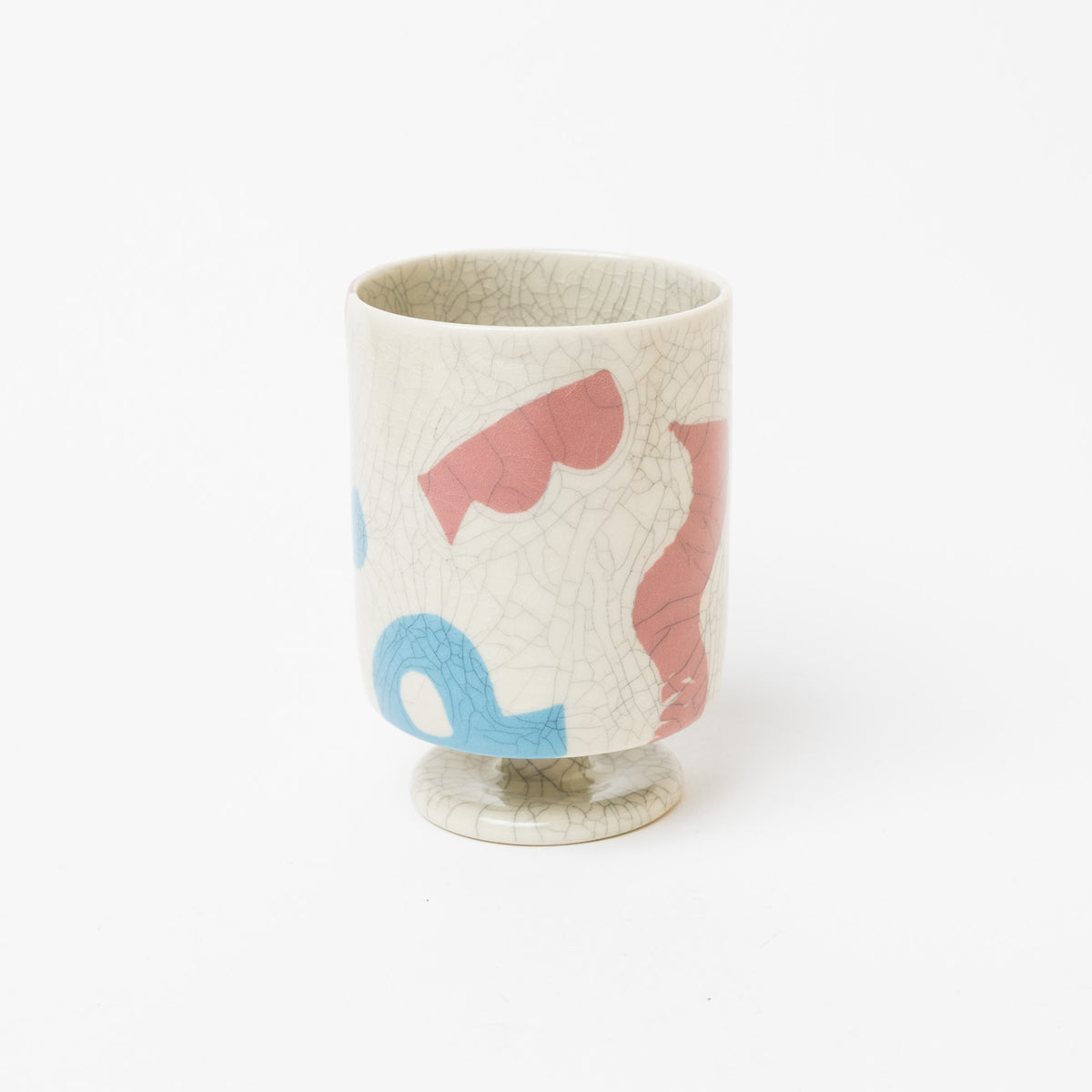 Reiko Egawa ceramic works-ゴブレット-white-1