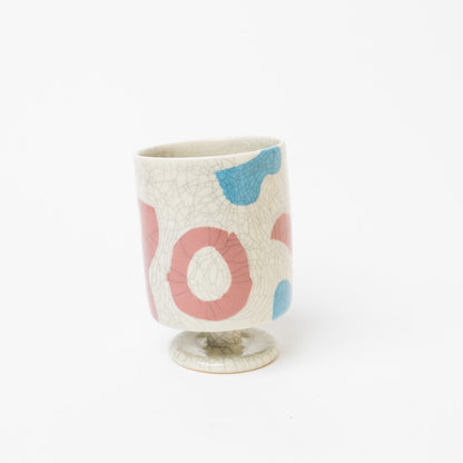 Reiko Egawa ceramic works-ゴブレット-white-1