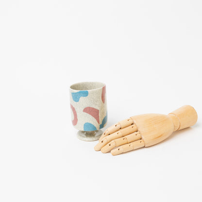 Reiko Egawa ceramic works-ゴブレット-white-1
