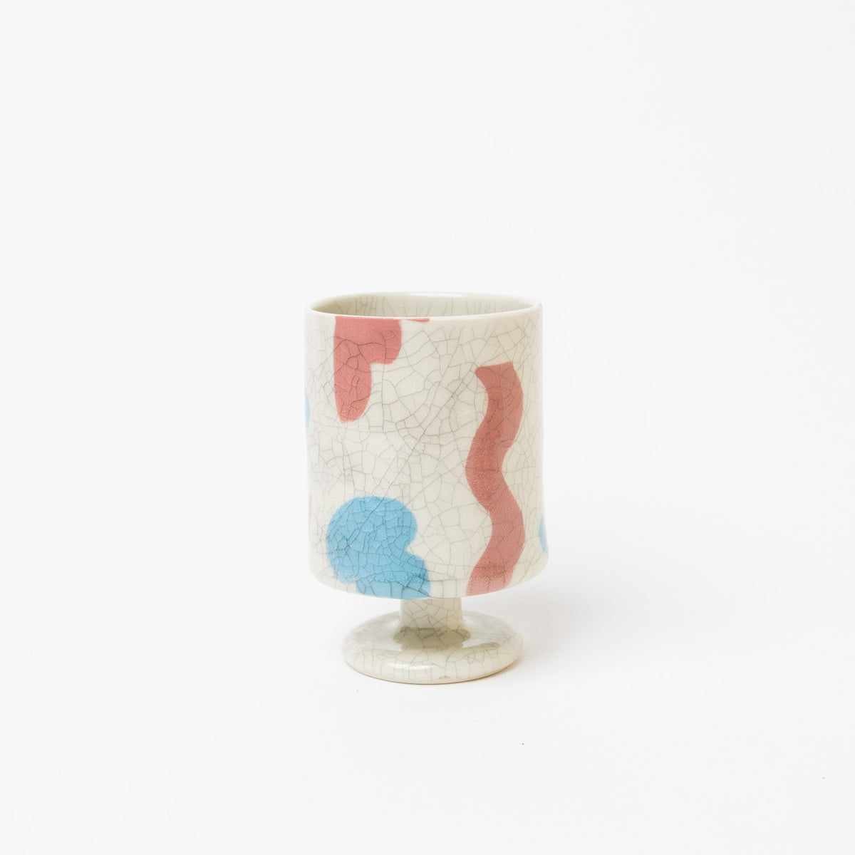 Reiko Egawa ceramic works-ゴブレット-white-2