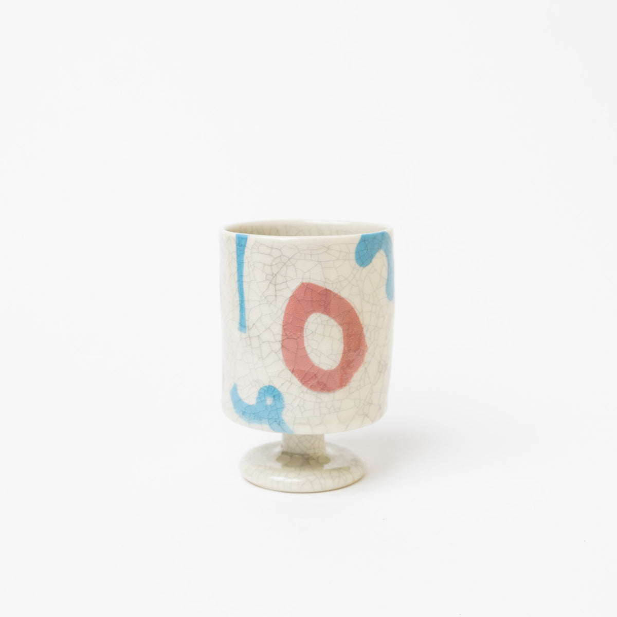 Reiko Egawa ceramic works-ゴブレット-white-2