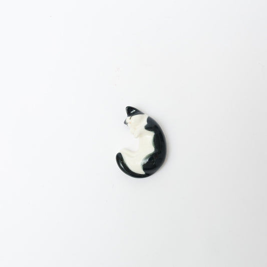 峰村ゆか-ゴロンとした猫の置物・箸置き-5