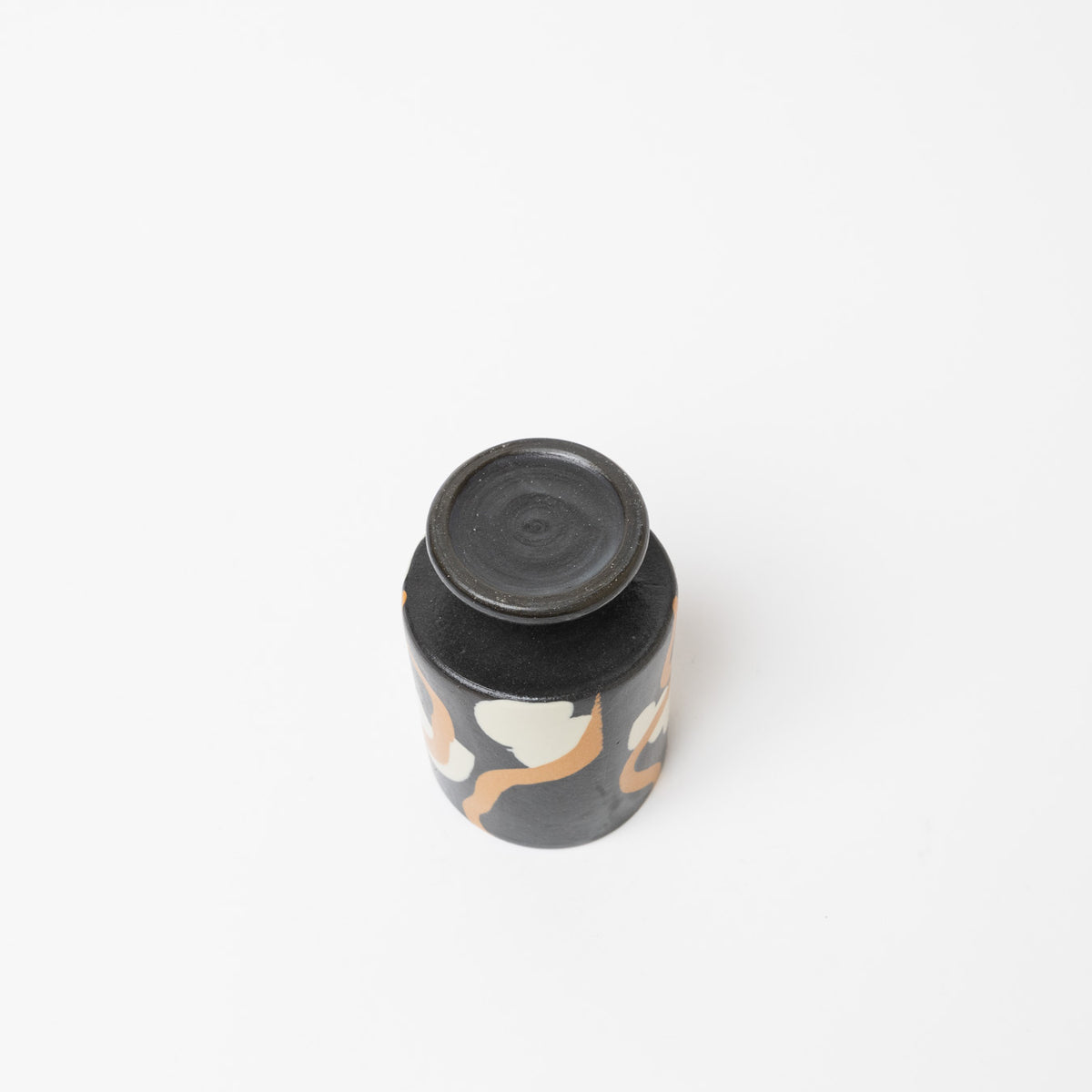 Reiko Egawa ceramic works-ゴブレット-black-2