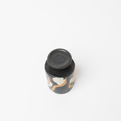 Reiko Egawa ceramic works-ゴブレット-black-2