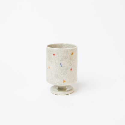 Reiko Egawa ceramic works-ゴブレット-party-2