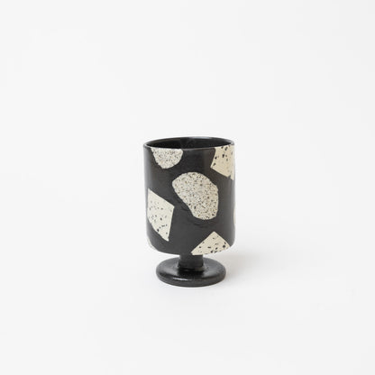 Reiko Egawa ceramic works-ゴブレット-pebble-2