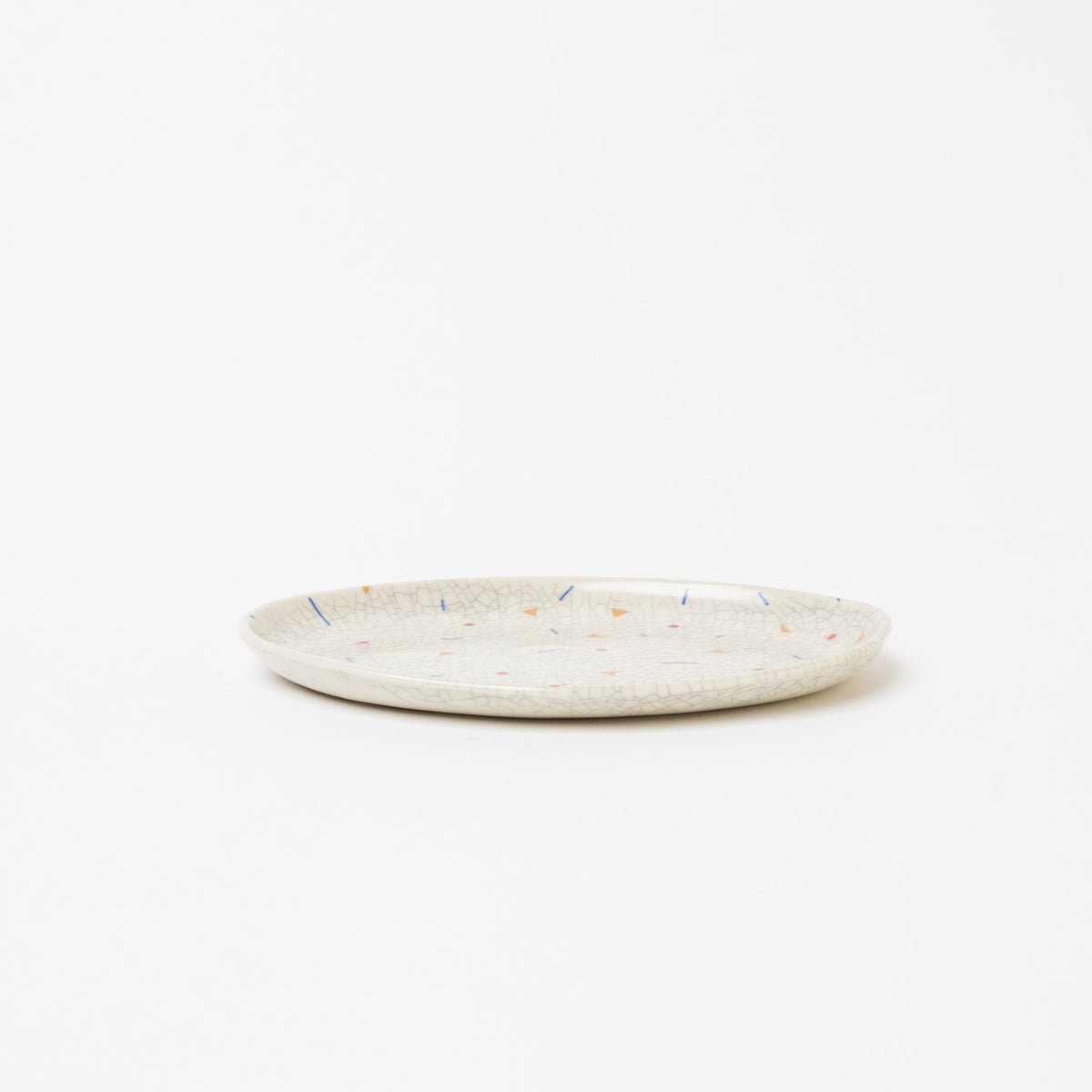 Reiko Egawa ceramic works-オーバルプレート-party-1
