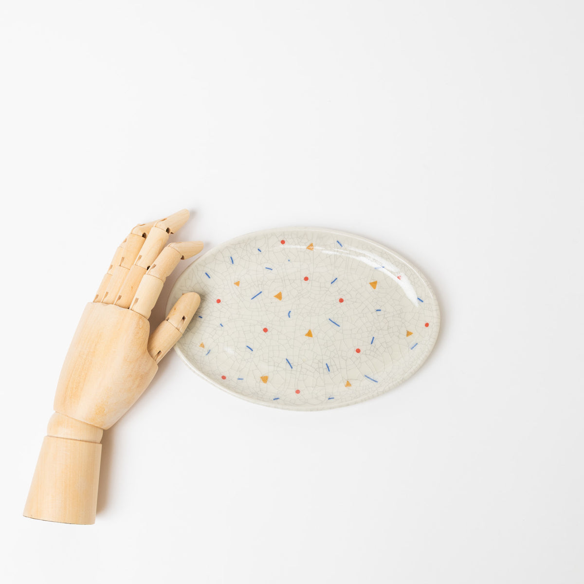 Reiko Egawa ceramic works-オーバルプレート-party-2