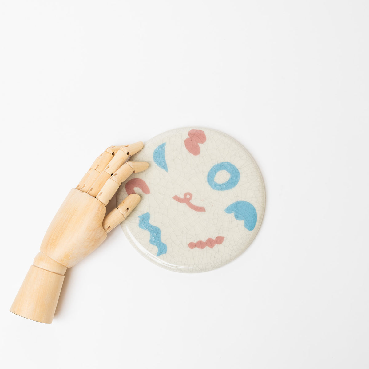 Reiko Egawa ceramic works-デザートプレート-white-2