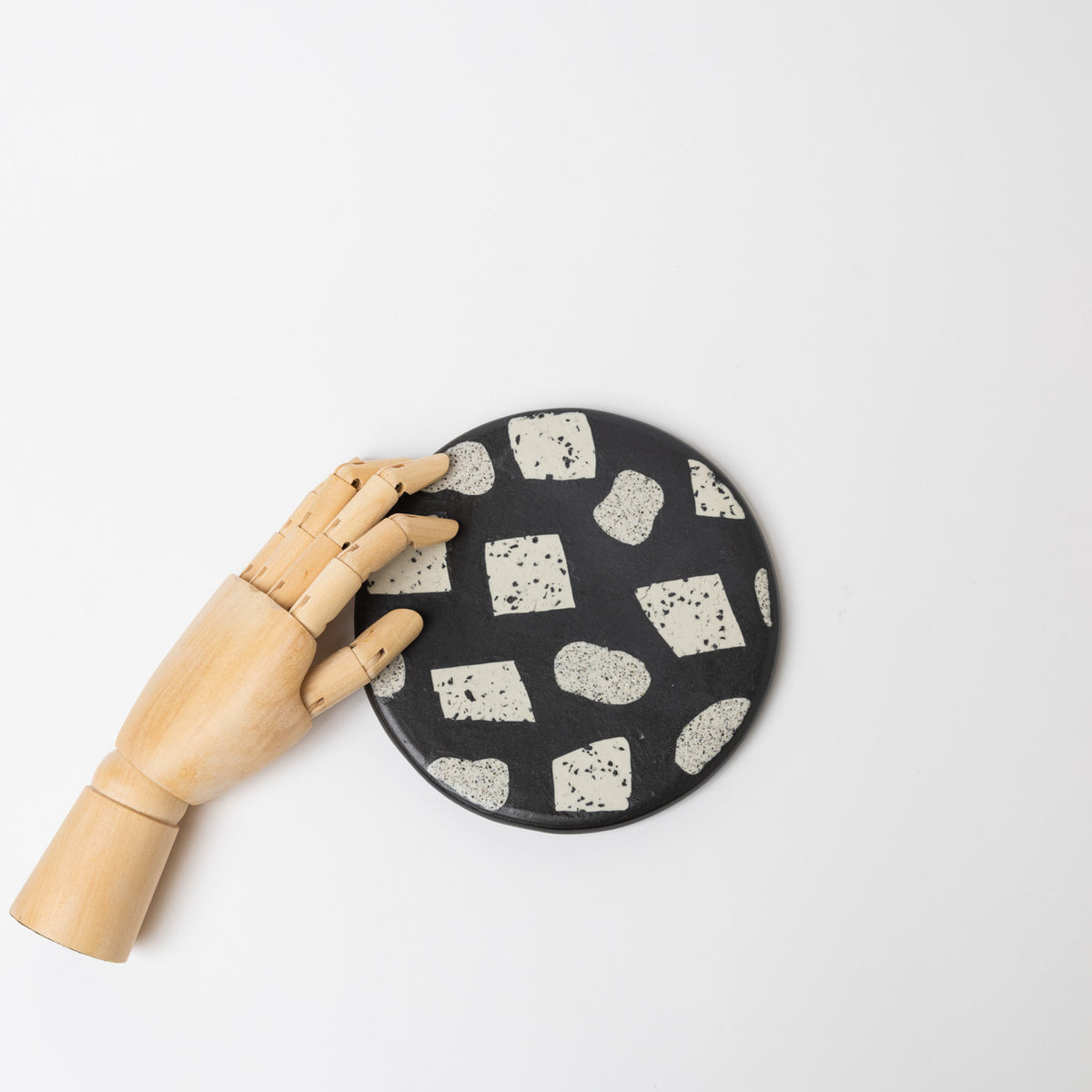 Reiko Egawa ceramic works-デザートプレート-pebble-1