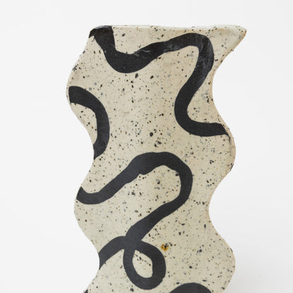 Reiko Egawa ceramic works-フラワーベース-B-1