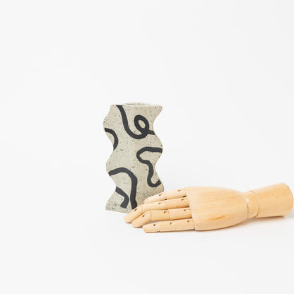 Reiko Egawa ceramic works-フラワーベース-B-2