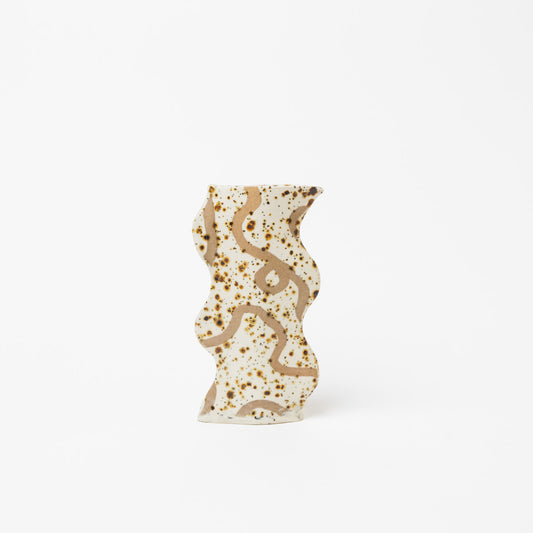 Reiko Egawa ceramic works-フラワーベース-C-1